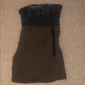 Miss me strapless dress